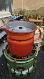 Vintage Emaille Melkkokers, Ophalen of Verzenden