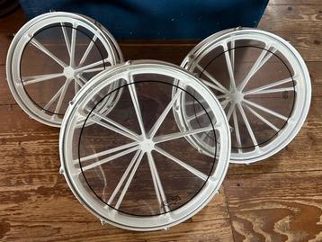 REMO ROTOTOMS Chrome, Black, White vintage/pre-owned beschikbaar voor biedingen
