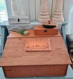 Landelijke houten lessenaar, Ophalen