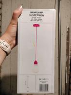 Nieuw fuchsia roze hanglamp suspension, Ophalen, Nieuw, Minder dan 50 cm