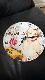 Retro vintage marlyn monroe klok, Ophalen of Verzenden