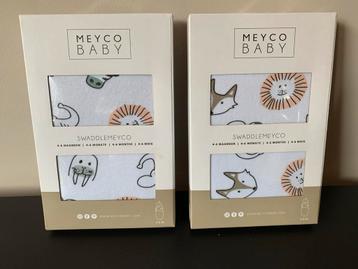 Meyco Baby Swaddles (2x) - Nieuw! beschikbaar voor biedingen