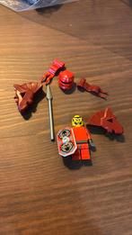 LEGO Castle Knights Kingdom II rode ridder, Ophalen of Verzenden, Zo goed als nieuw, Losse stenen, Lego