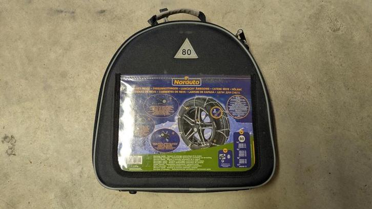 Norauto 80 sneeuwkettingen 9mm, Auto diversen, Sneeuwkettingen, Nieuw, Ophalen of Verzenden