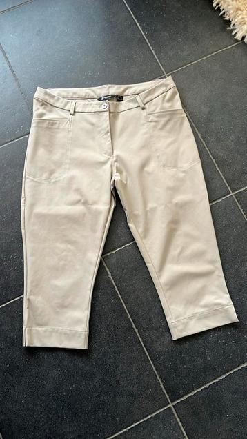 Abacus driekwart beige golfbroek maat 44 beschikbaar voor biedingen