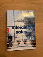 Inleiding Sales, 2e druk - Als Nieuw!, Ophalen of Verzenden, Zo goed als nieuw, HBO
