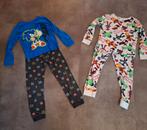 2 x nette pyjama maat 122 128, Ophalen of Verzenden, Zo goed als nieuw, Jongen, Nacht- of Onderkleding