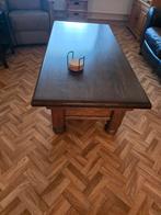Gratis houten salontafel, Huis en Inrichting, Gebruikt, 100 tot 150 cm, Minder dan 50 cm, Rechthoekig