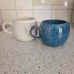 2 mokken, Huis en Inrichting, Keuken | Servies, Ophalen, Zo goed als nieuw, Overige stijlen, Kop(pen) en/of Schotel(s)