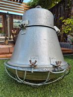 Hanglamp Industrieel Stoer Oud, Huis en Inrichting, Lampen | Hanglampen, Ophalen, Minder dan 50 cm