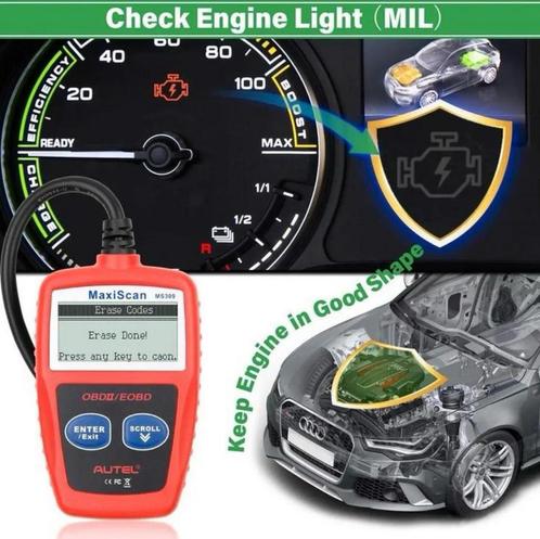 Uitleesapparaat universeel OBD2 scanner en storing resetter, Auto diversen, Autogereedschap, Nieuw, Ophalen of Verzenden