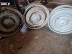 citroen 2cv velgen 2x en 1x 400 velg, Ophalen, Gebruikt, Zomerbanden, Velg(en)