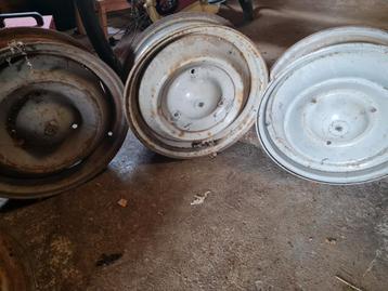 citroen 2cv velgen 2x en 1x 400 velg beschikbaar voor biedingen