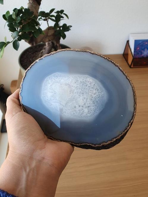 Agaat schijf edelsteen, Sieraden, Tassen en Uiterlijk, Edelstenen, Zo goed als nieuw, Ophalen of Verzenden