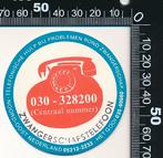 Sticker: Zwangerschapstelefoon, Ophalen of Verzenden, Zo goed als nieuw, Bedrijf of Vereniging