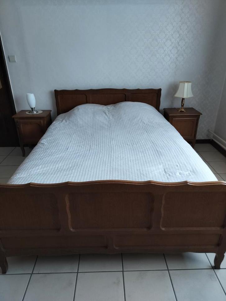 Bretoense Slaapkamer voor 2 personen, Antiek en Kunst, Antiek | Meubels | Bedden, Ophalen