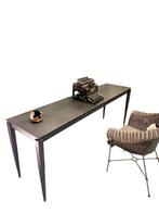 Sidetable staal 2 meter, Huis en Inrichting, Tafels | Sidetables, Ophalen, 200 cm of meer, Zo goed als nieuw, Metaal