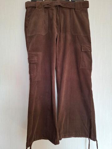 Casual collection broek ribfluweel. Bruin. Maat 44. Nieuw. beschikbaar voor biedingen