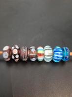 Trollbeads bedels - goede staat!, Zo goed als nieuw, Trollbeads, 4 bedels of meer, Glas of Kristal