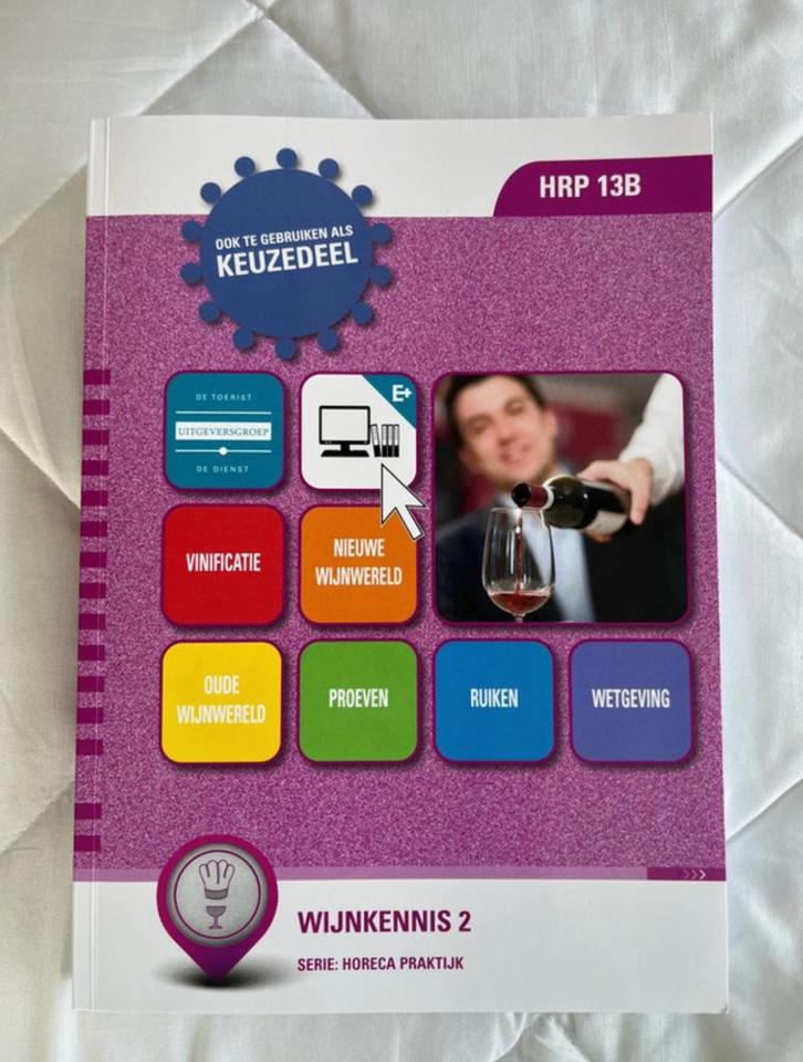 Judith Pen - Wijnkennis 2 (HRP 13B), Boeken, Studieboeken en Cursussen, Zo goed als nieuw, MBO, Alpha, Ophalen of Verzenden