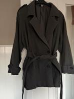 Trenchcoat jas donkergrijs h&m XL, Kleding | Dames, Jassen | Winter, Ophalen of Verzenden, Nieuw, Maat 46/48 (XL) of groter, Grijs