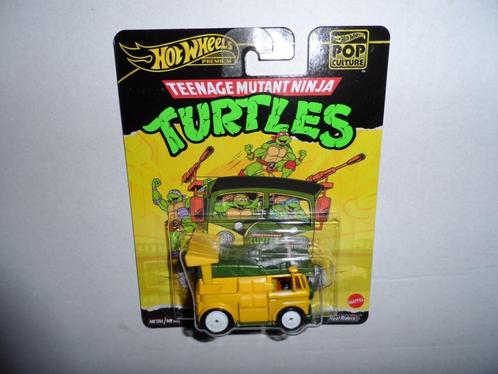 Hot Wheels Premium Party Wagon Teenage Mutant Ninja Turtles, Hobby en Vrije tijd, Modelauto's | Overige schalen, Nieuw, Auto, Ophalen of Verzenden