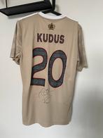 Ajax x Daily Paper shirt | Gesigneerd door KUDUS, Beige, Nieuw, Ophalen of Verzenden, Adidas