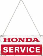 Honda Service logo hangingsign relief reclamebord van metaal