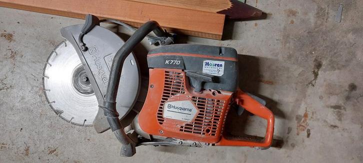 Husqvarna k770 Doorslijper + Diamant Zaagblad 300mm, Doe-het-zelf en Verbouw, Gereedschap | Overige machines, Gebruikt, Ophalen