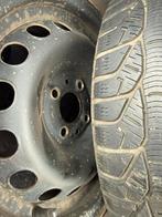Winterbanden met stalen velgen - Fiat 500c, Ophalen, Gebruikt