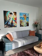 Design bank, Stof, Driepersoons, 75 tot 100 cm, Ophalen of Verzenden