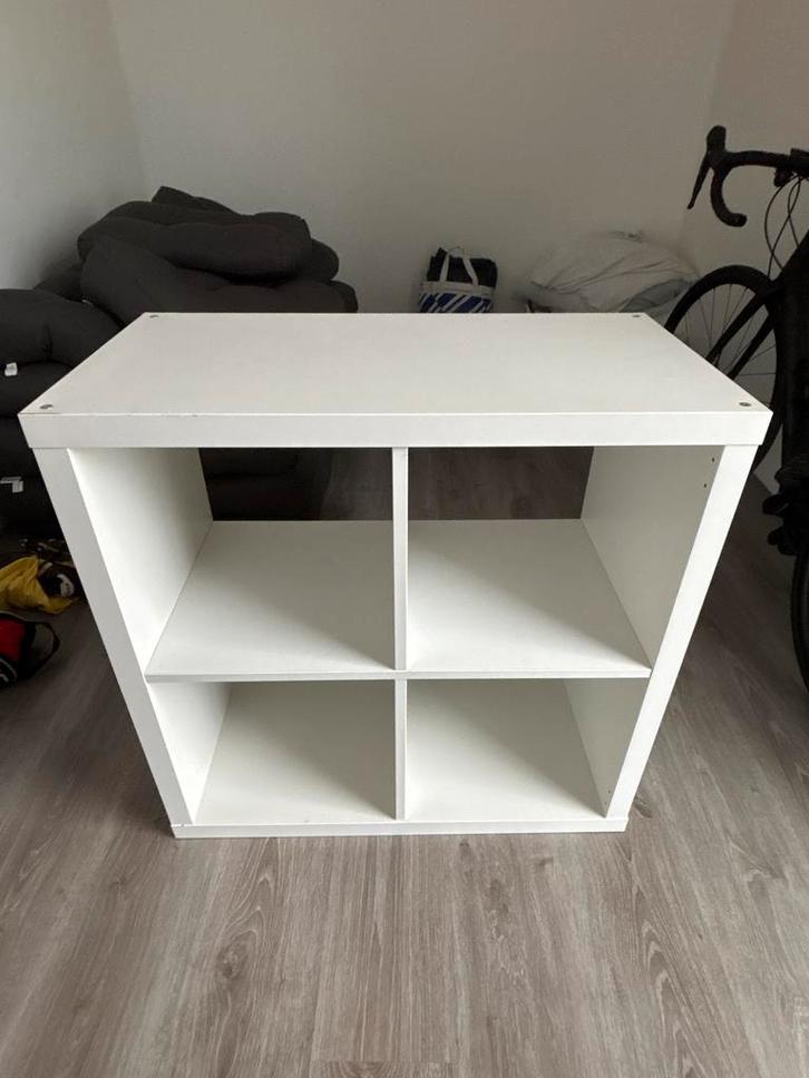 IKEA Kallax kast 2x2 - Wit, Huis en Inrichting, Kasten | Boekenkasten, Gebruikt, 50 tot 100 cm, Minder dan 100 cm, 25 tot 50 cm