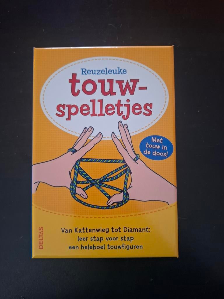 Touwspelletjes en kaarten set, Een of twee spelers, Ophalen of Verzenden, Nieuw, Deltas