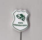 Leger des Heils Korps Heerenveen groen speldje, Verzamelen, Speldjes, Pins en Buttons, Gebruikt, Niet vindbaar, Niet vindbaar