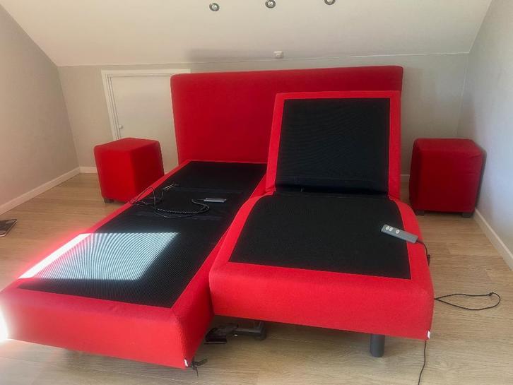 Auping AVS boxspring elektrisch  compleet, Huis en Inrichting, Slaapkamer | Boxsprings, Nieuw, 180 cm, 210 cm, Tweepersoons, Ophalen