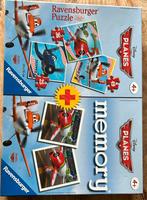 Planes memory (24 verschillende plaatjes) en 3 puzzles, Ophalen, 10 tot 50 stukjes, Gebruikt