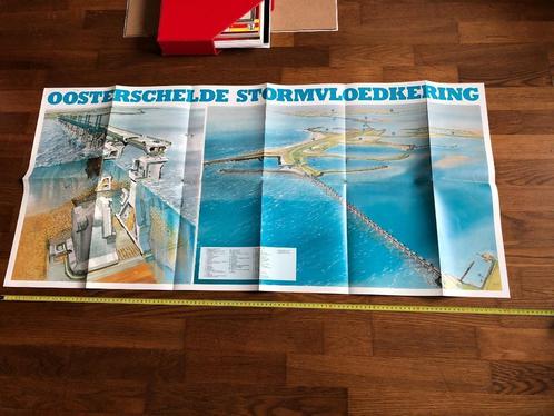 Oosterschelde Dam en Maeslandkering: boeken en poster, Boeken, Techniek, Zo goed als nieuw, Ophalen of Verzenden