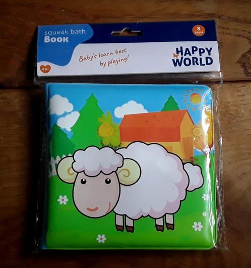 Badboekje met piepgeluid - nieuw in de verpakking, Kinderen en Baby's, Speelgoed | Badspeelgoed, Nieuw, Ophalen of Verzenden