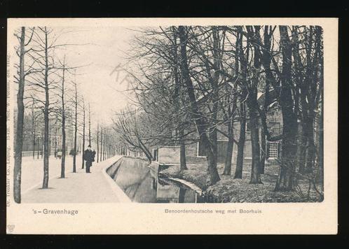 ’s Gravenhage – Benoordenhoutsche weg met Boorhuis, Verzamelen, Ansichtkaarten | Nederland, Ongelopen, Zuid-Holland, Voor 1920