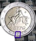 Euromunten, Ophalen of Verzenden, Griekenland, 2 euro, Losse munt