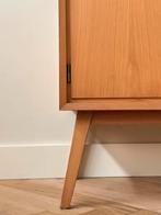 Vintage dressoir kast licht hout jaren 50/60 lades, Huis en Inrichting, Kasten | Dressoirs, Ophalen, Gebruikt, 100 tot 150 cm