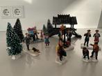 Kerstdorp Figuren Set lemax, Ophalen of Verzenden, Zo goed als nieuw