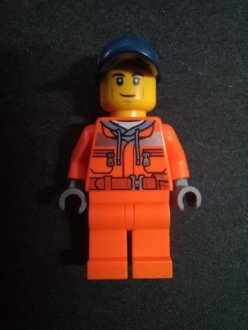 LEGO City Street Sweeper Operator minifigure beschikbaar voor biedingen