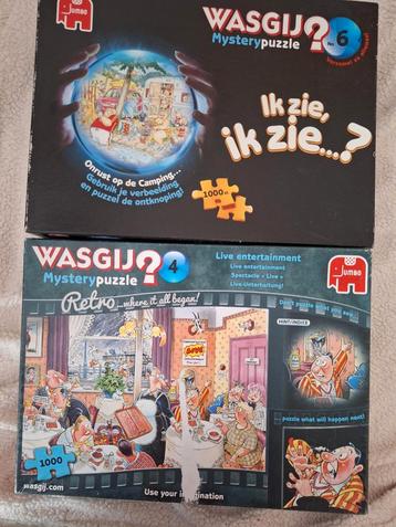 2 Wasgij Puzzels - Compleet & Goed! beschikbaar voor biedingen