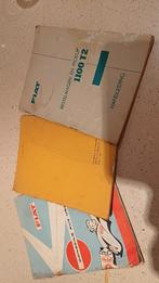 Fiat 500c, Fiat 1100 t2, en Fiat conseils aux usagers  broch, Ophalen of Verzenden