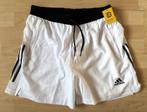 Adidas XL nieuwe sportbroek met binnenbroek, Ophalen, Wit, Adidas, Hardlopen of Fietsen