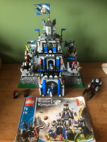 Lego 8781 castle of morcia knights minifigs (r599) beschikbaar voor biedingen