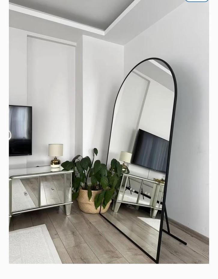 Spiegel, Huis en Inrichting, Woonaccessoires | Spiegels, Nieuw, 125 cm of meer, 150 tot 200 cm, Overige vormen, Ophalen of Verzenden