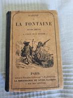 LA FONTAINE - Fabels van La  Fontaine (Franstalig) plm. 1900, Ophalen of Verzenden, Gelezen