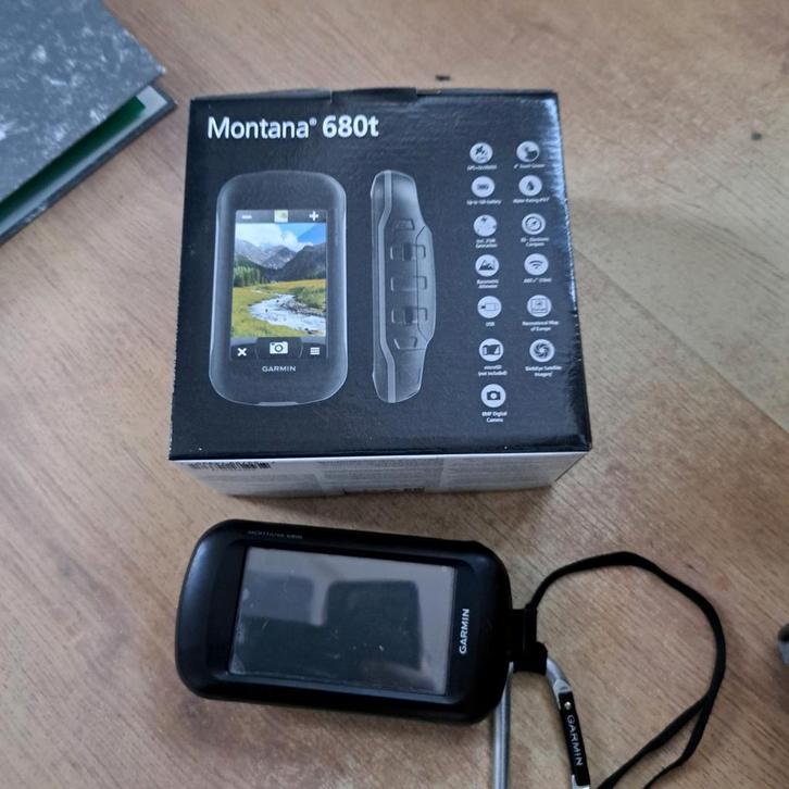Garmin Montana 680 Geocaching GPS, Motoren, Accessoires | Navigatiesystemen, Gebruikt, Ophalen of Verzenden